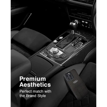 Audi Carbonfaser Case, Schwarz - iPhone 13 Pro Max