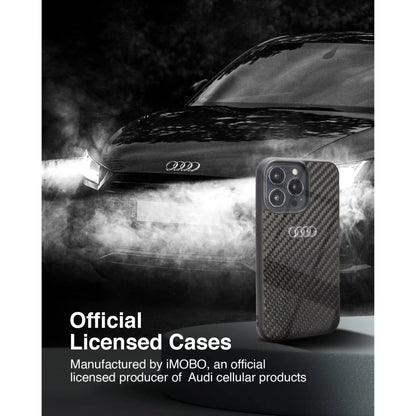 Audi Carbonfaser Case, Schwarz - iPhone 13 Pro Max