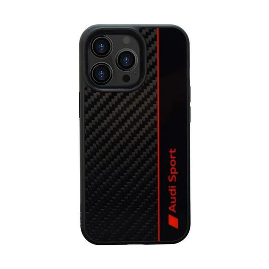 Audi Hardcase AUS-TPUPCIP13PM-R8/D1-BK, Schwarz - iPhone 13 Pro Max