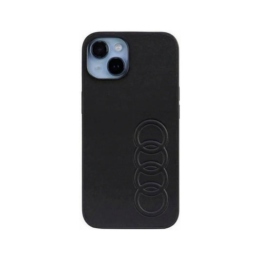Audi Hülle Kunstleder Schwarz – iPhone 14