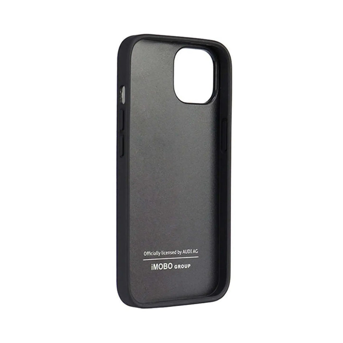 Audi Hülle Kunstleder Schwarz – iPhone 14