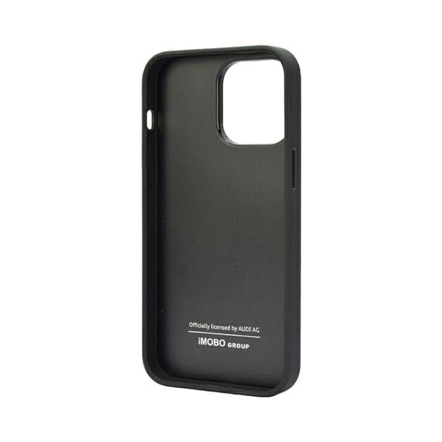 Audi Echtleder Case, Schwarz – iPhone 14 Pro Max