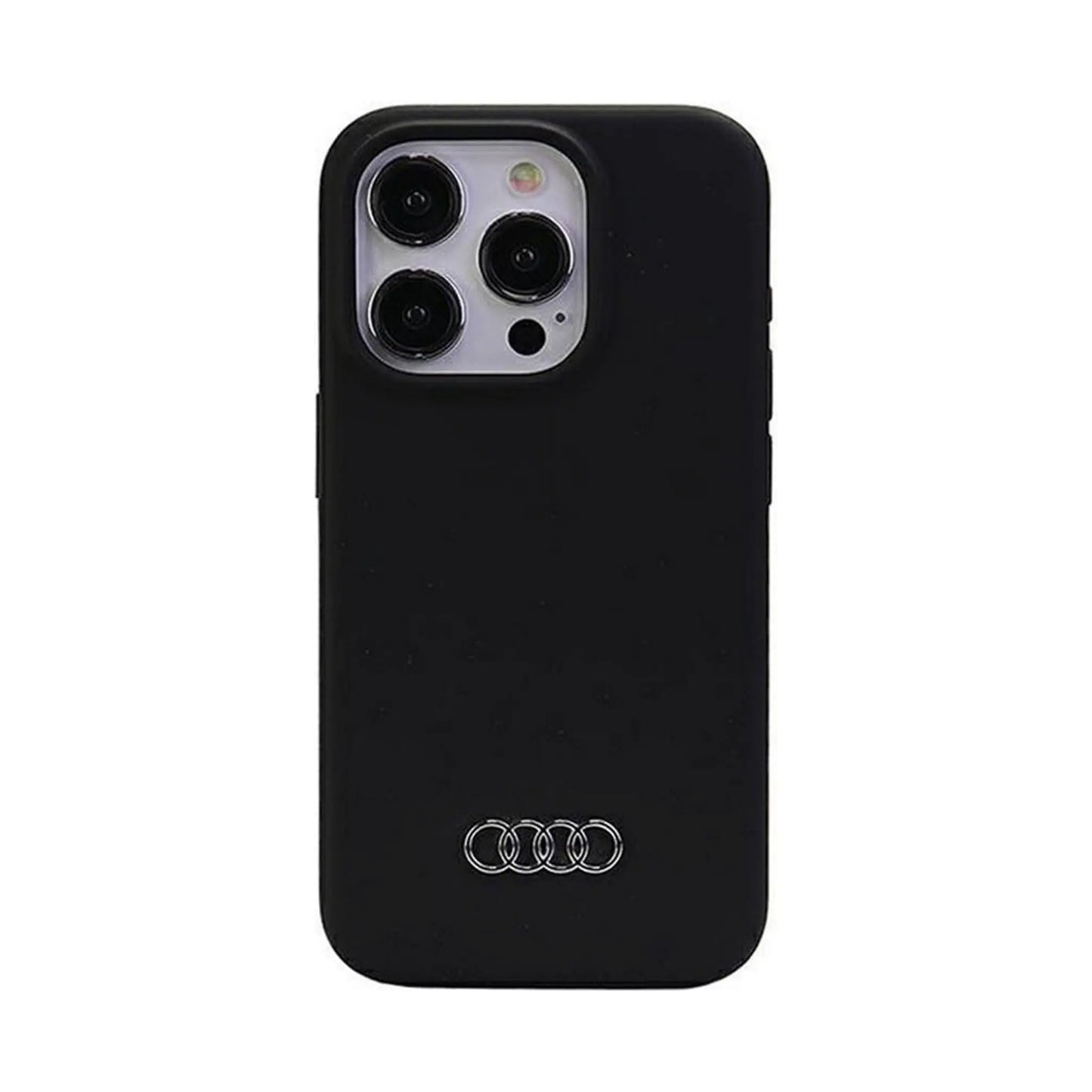 Audi Silikon Case, Schwarz – iPhone 15 Pro