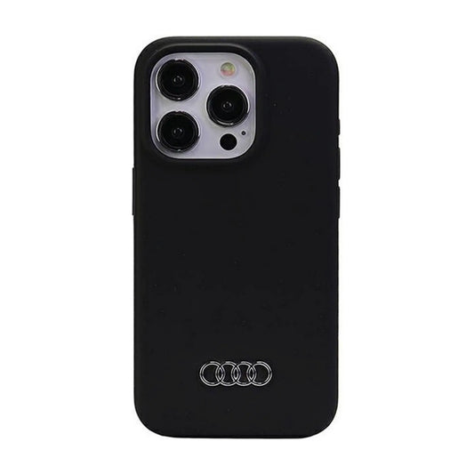 Audi Silikon Case, Schwarz – iPhone 15 Pro Max