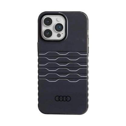 Audi AU-IMLMIP14PM-A6/D3-BK IML MagSafe Case, Schwarz – iPhone 14 Pro Max