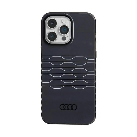 Audi AU-IMLMIP14PM-A6/D3-BK IML MagSafe Case, Schwarz – iPhone 14 Pro Max