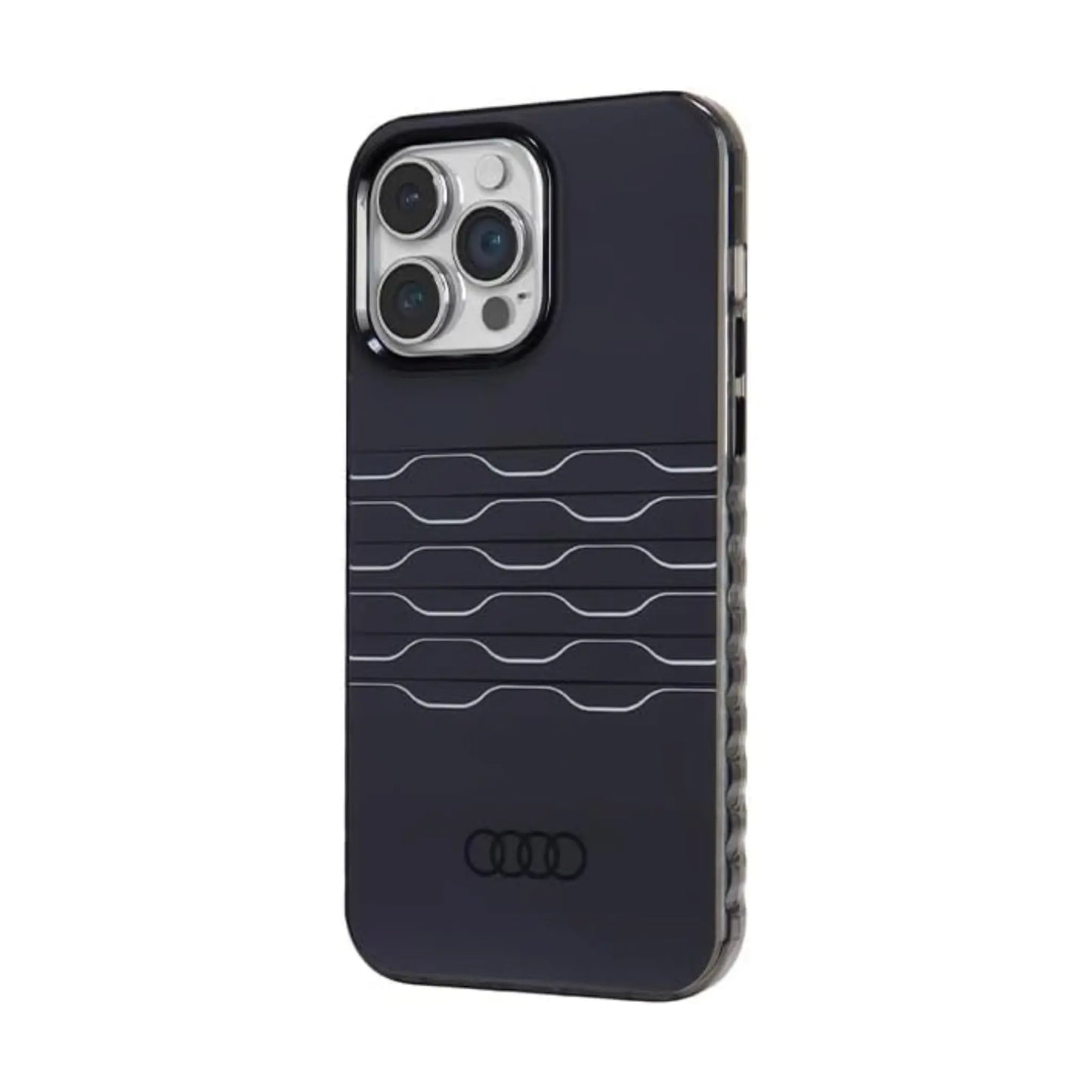 Audi AU-IMLMIP14PM-A6/D3-BK IML MagSafe Case, Schwarz – iPhone 14 Pro Max