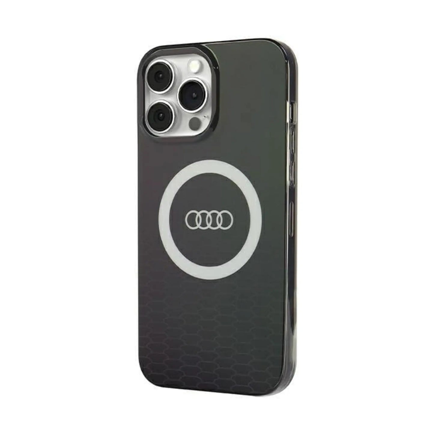Audi AU-IMLMIP13P-Q5/D2-BK IML Big Logo MagSafe Case, Schwarz – iPhone 13 / 13 Pro