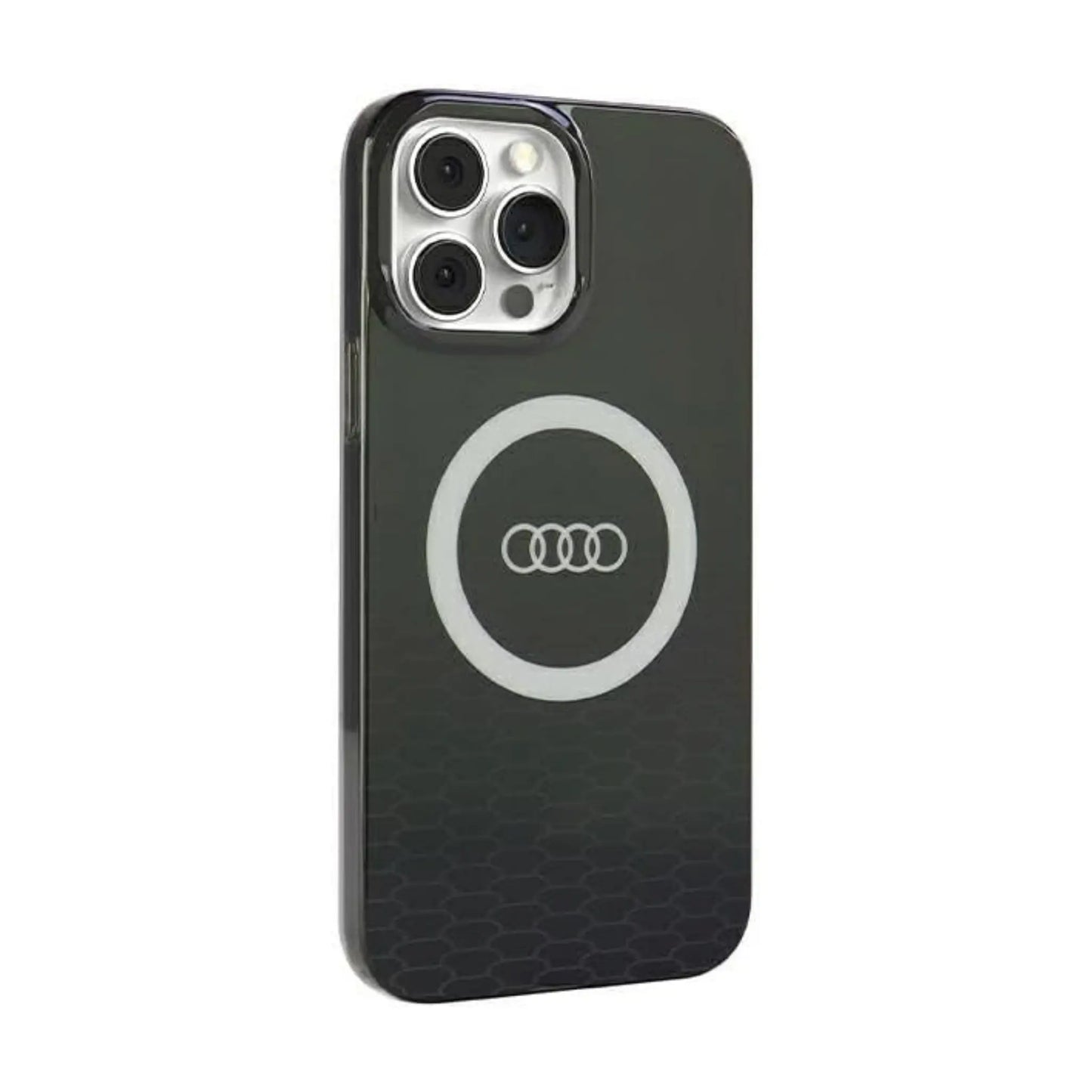 Audi AU-IMLMIP13P-Q5/D2-BK IML Big Logo MagSafe Case, Schwarz – iPhone 13 / 13 Pro