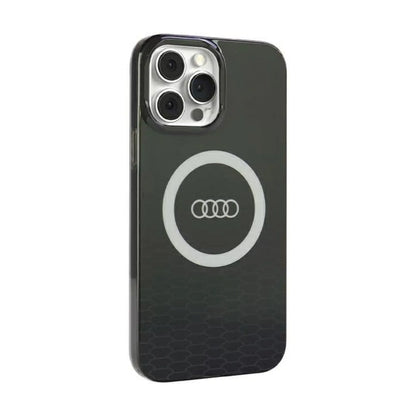 Audi AU-IMLMIP13P-Q5/D2-BK IML Big Logo MagSafe Case, Schwarz – iPhone 13 / 13 Pro