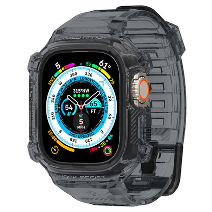 Spigen Rugged Armor Pro, space crystal - Apple Watch Ultra 2/Ultra 49mm