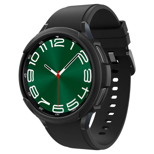 Spigen Liquid Air, matte black - Samsung Galaxy Watch6 Classic 47mm