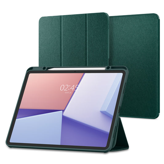 Hülle Spigen Urban Fit, midnight green - iPad Air 12.9" 2024