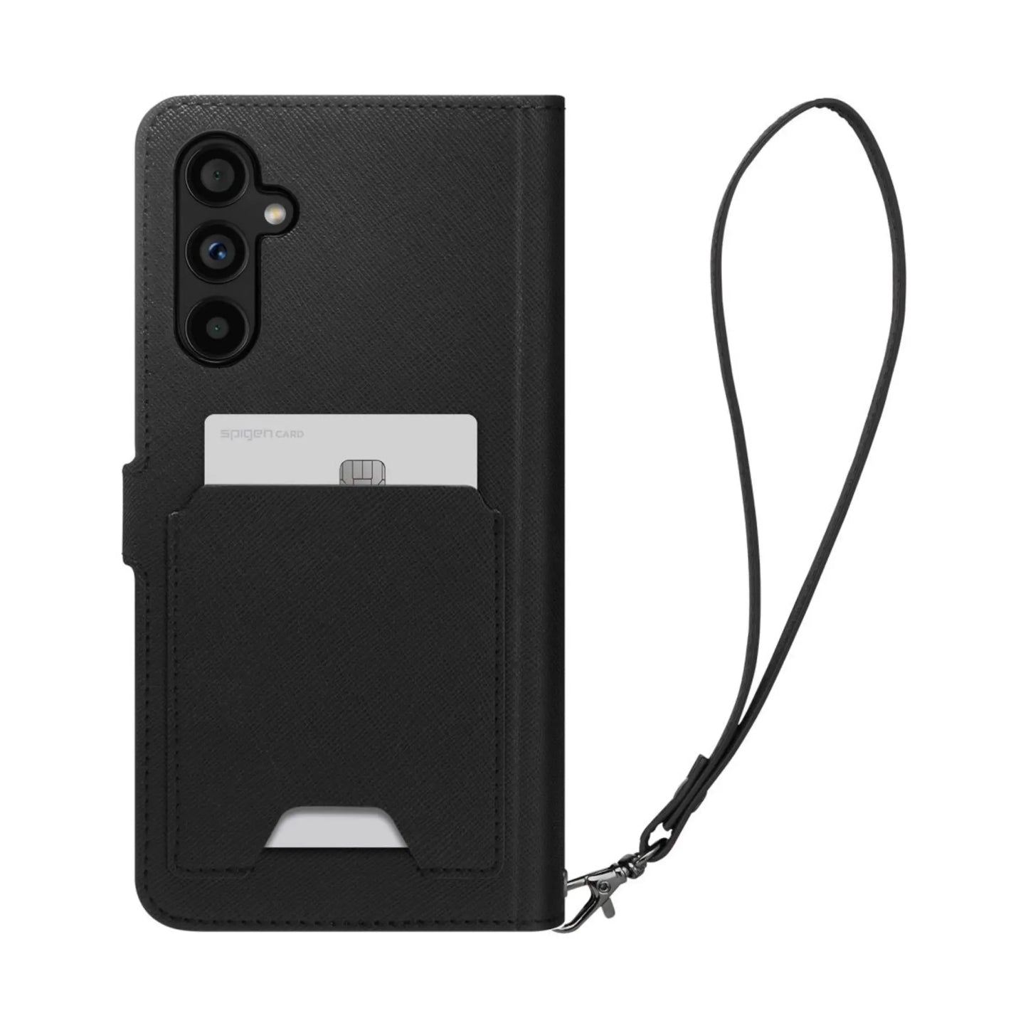 Spigen Hülle Brieftasche "S" Plus Schwarz – Galaxy A54 5G