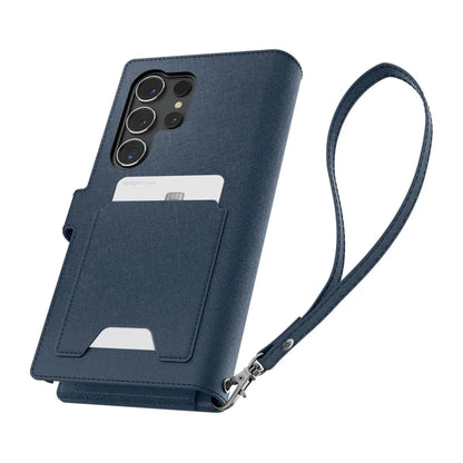 Spigen Hülle Wallet S Plus Navy – Galaxy S24 Ultra