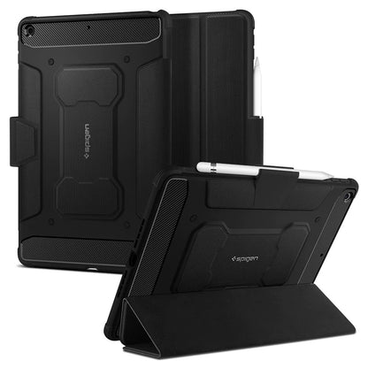 Spigen Rugged Armor Pro, black - iPad 10.2" 2021/2020/2019