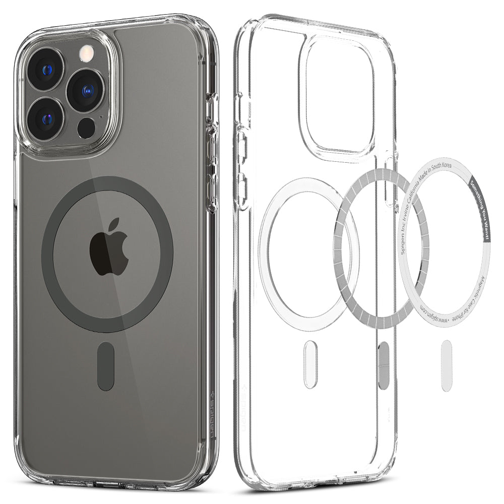 Spigen Ultra Hybrid MagSafe, graphite - iPhone 13 Pro Max
