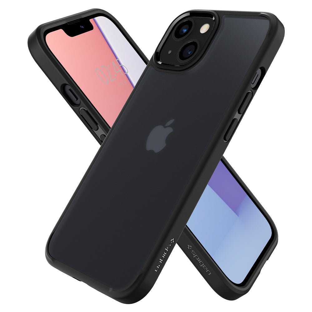 Spigen Ultra Hybrid, frost black - iPhone 13