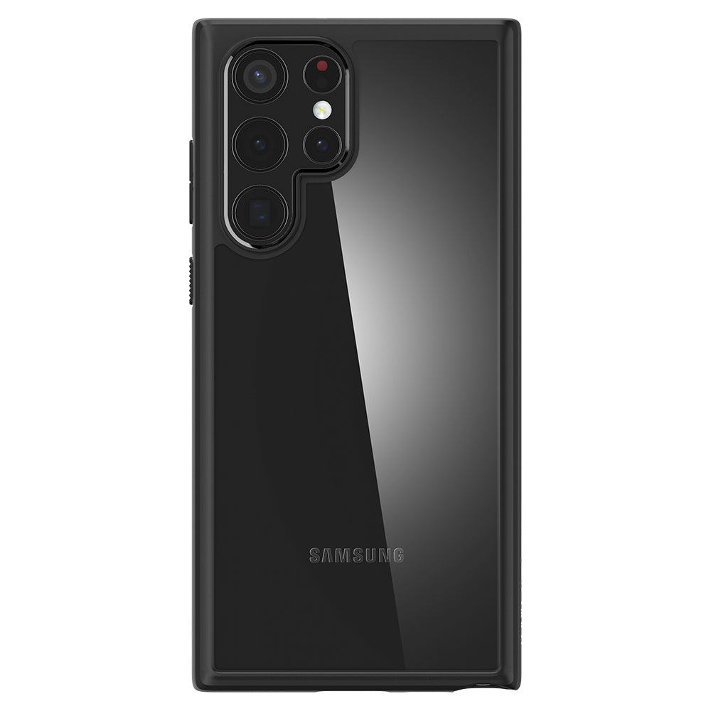 Spigen Ultra Hybrid, matte black - Samsung Galaxy S22 Ultra