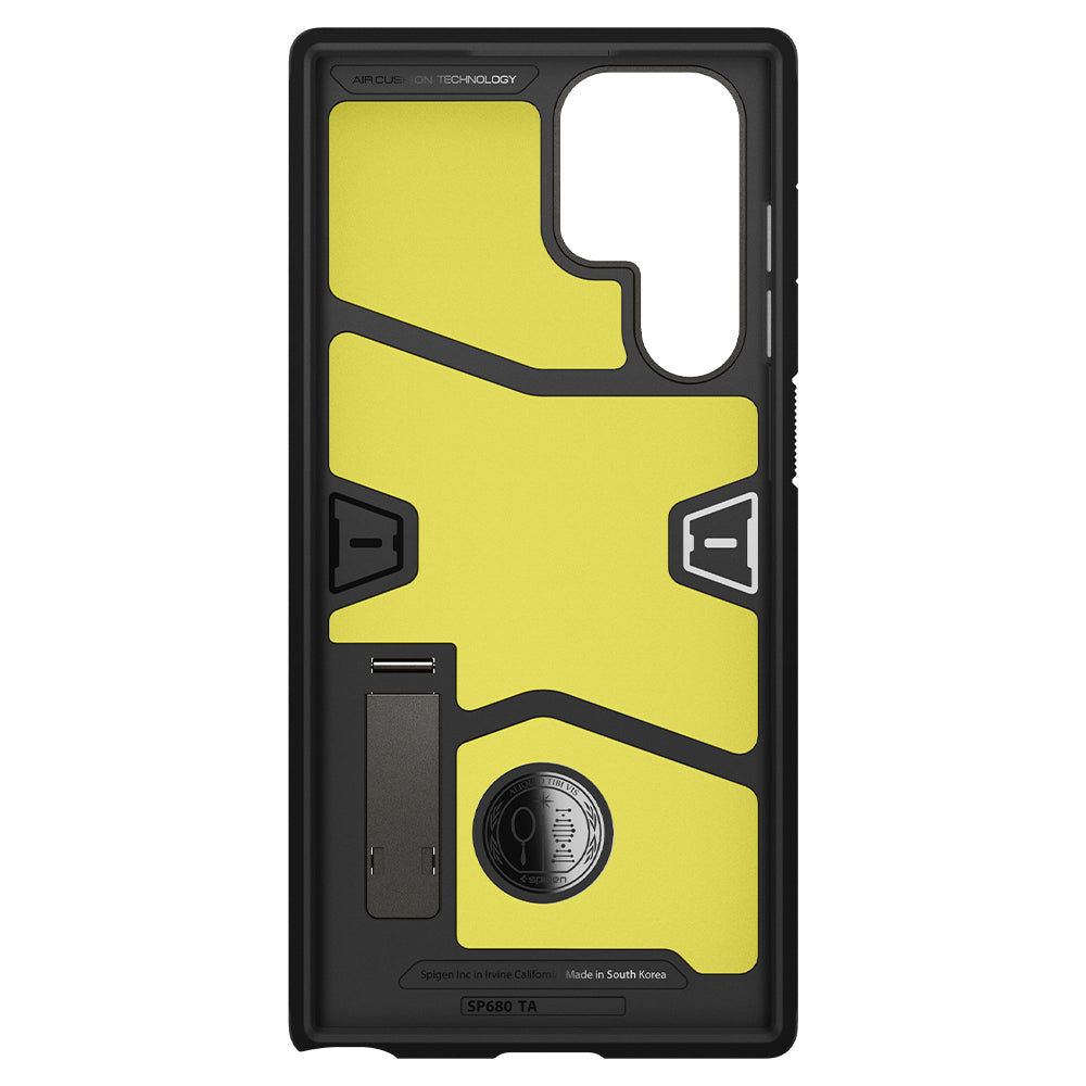 Spigen Tough Armor, gunmetal - Samsung Galaxy S22 Ultra