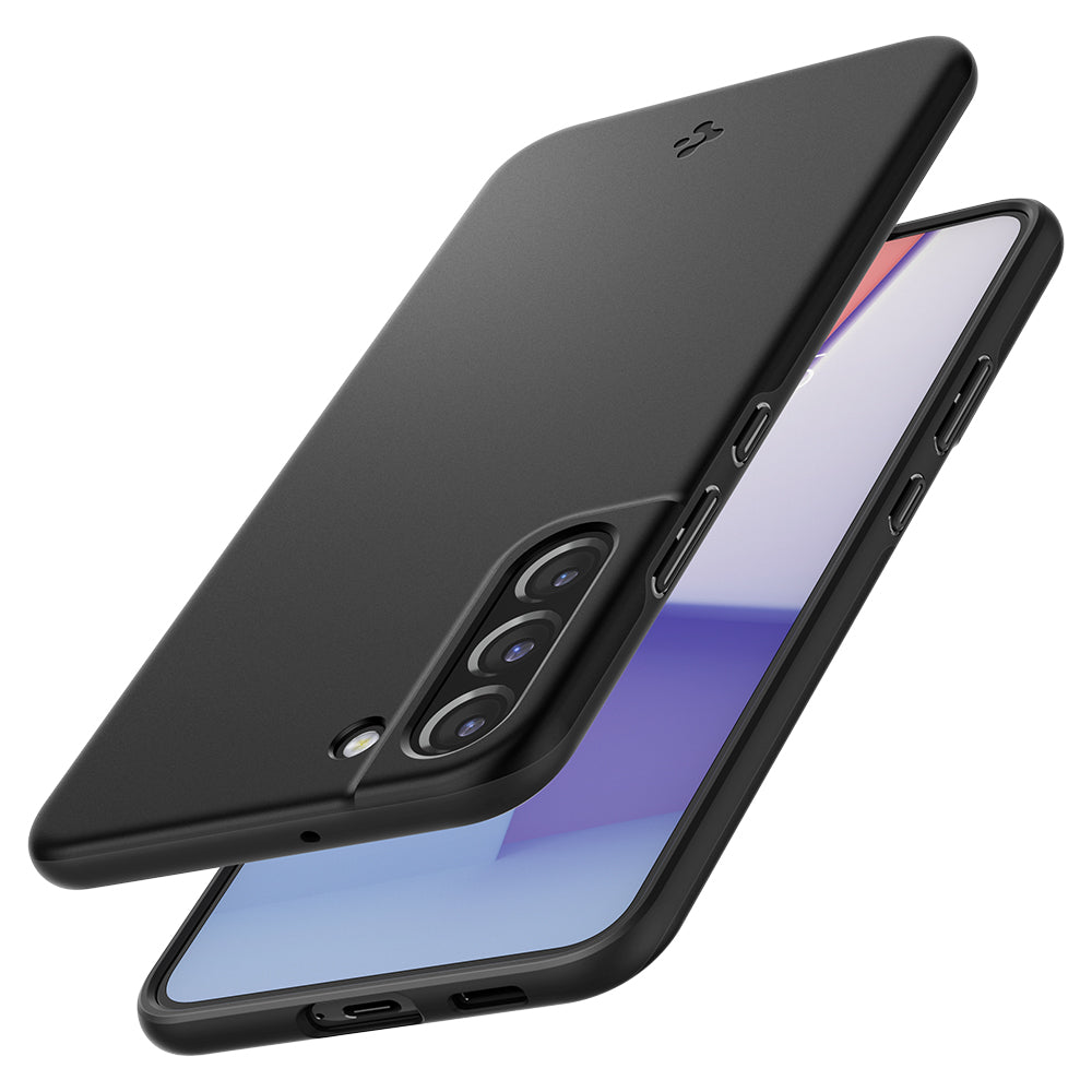 Spigen Thin Fit, black - Samsung Galaxy S22