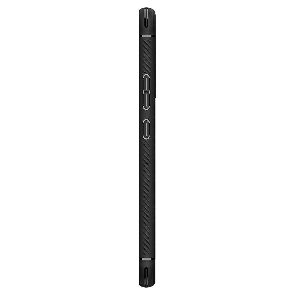 Spigen Rugged Armor, matte black - Samsung Galaxy S22