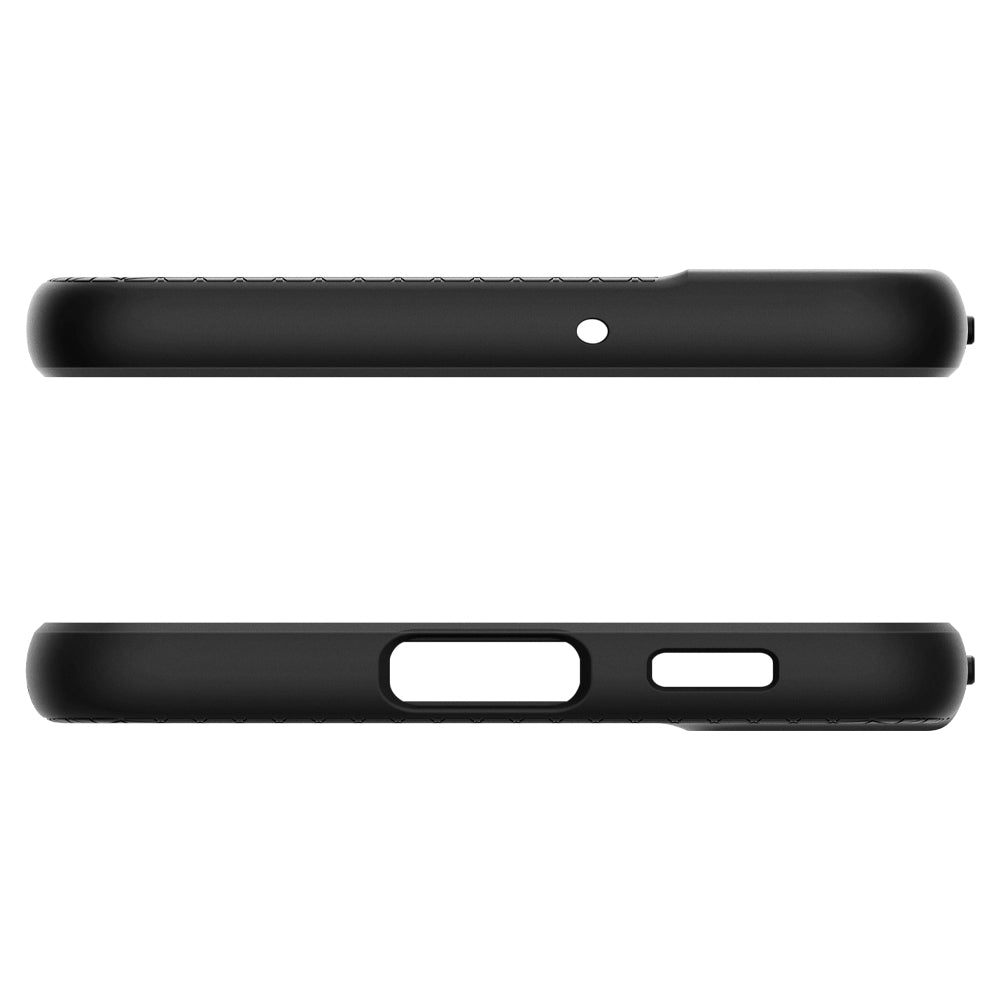 Spigen Liquid Air, matte black - Samsung Galaxy S22