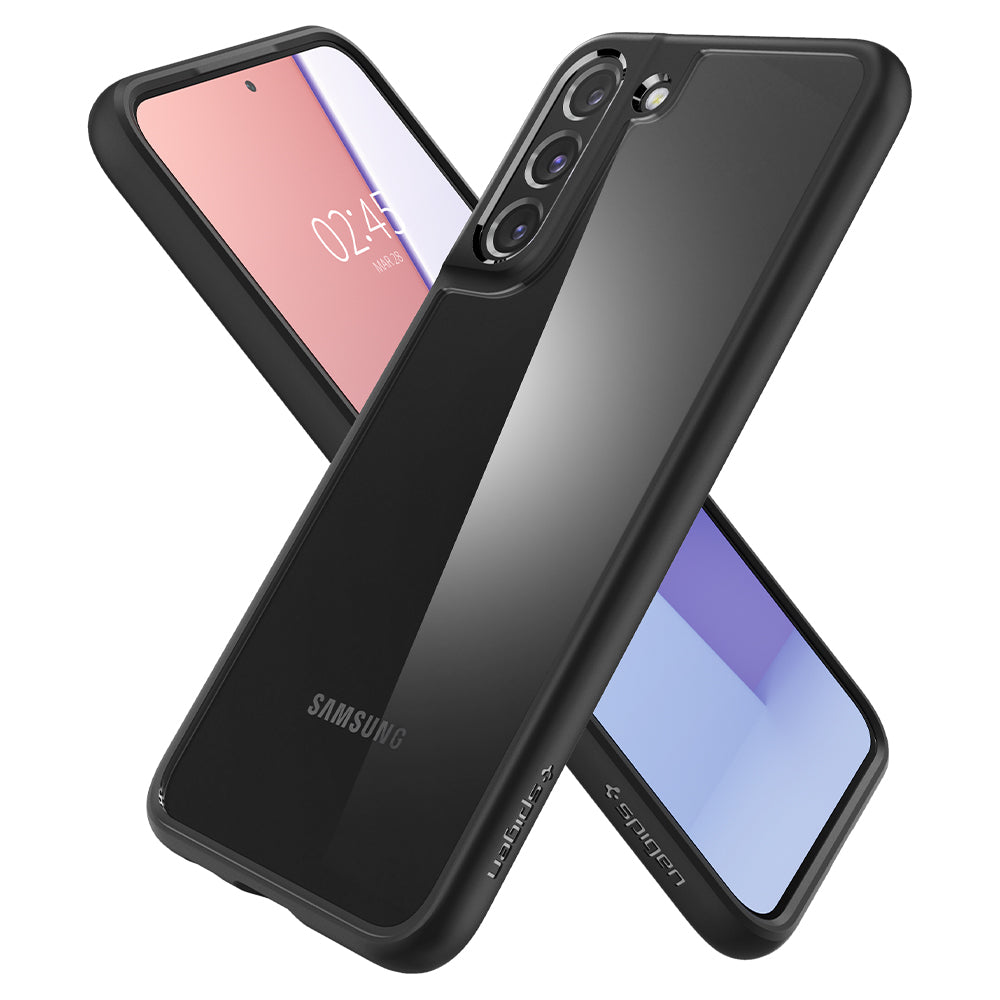 Spigen Ultra Hybrid, matte black - Samsung Galaxy S22