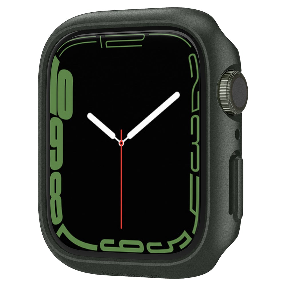 Spigen Thin Fit, green - Apple Watch 9/8/7 45mm