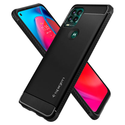 Spigen Rugged Armor, black - Motorola Moto G Stylus 5G