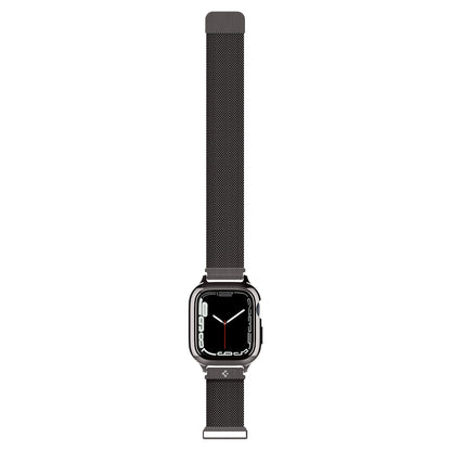 Spigen Metal Fit Pro, graphite - Apple Watch 9/8/7 45mm