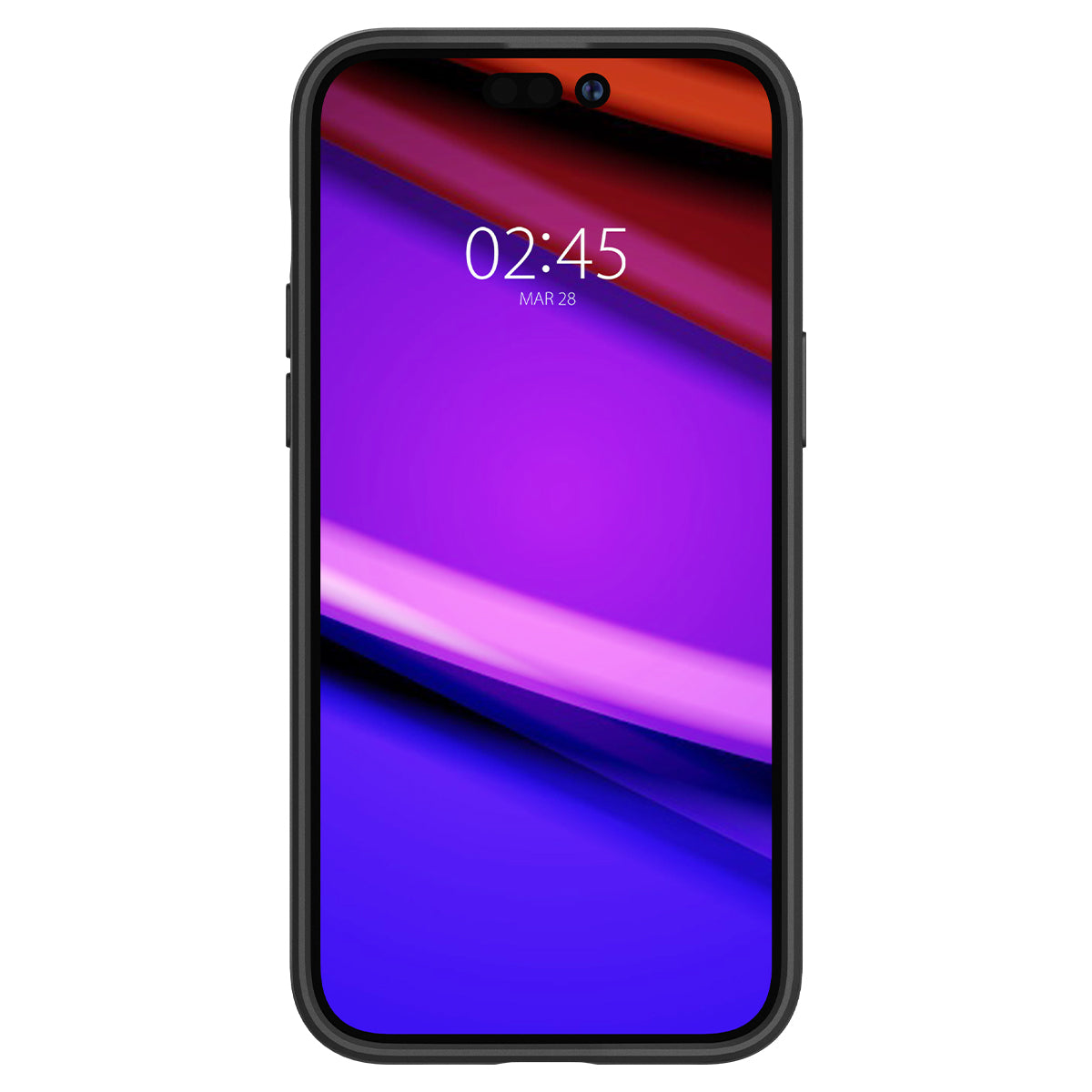 Spigen Core Armor, matte black - iPhone 14 Pro Max