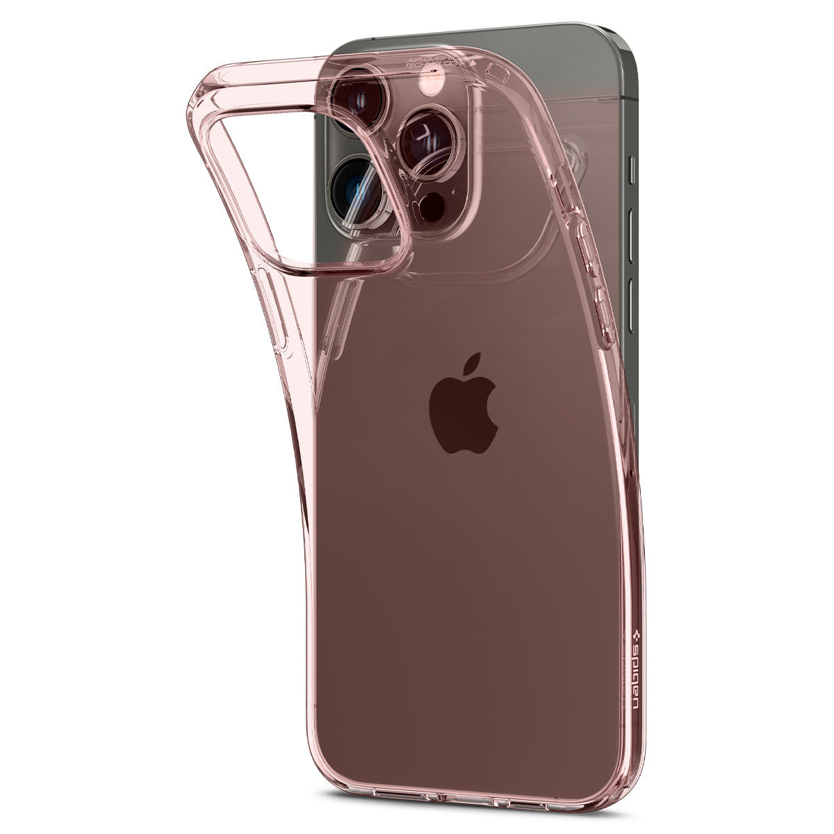 Spigen Crystal Flex, rose crystal - iPhone 14 Pro