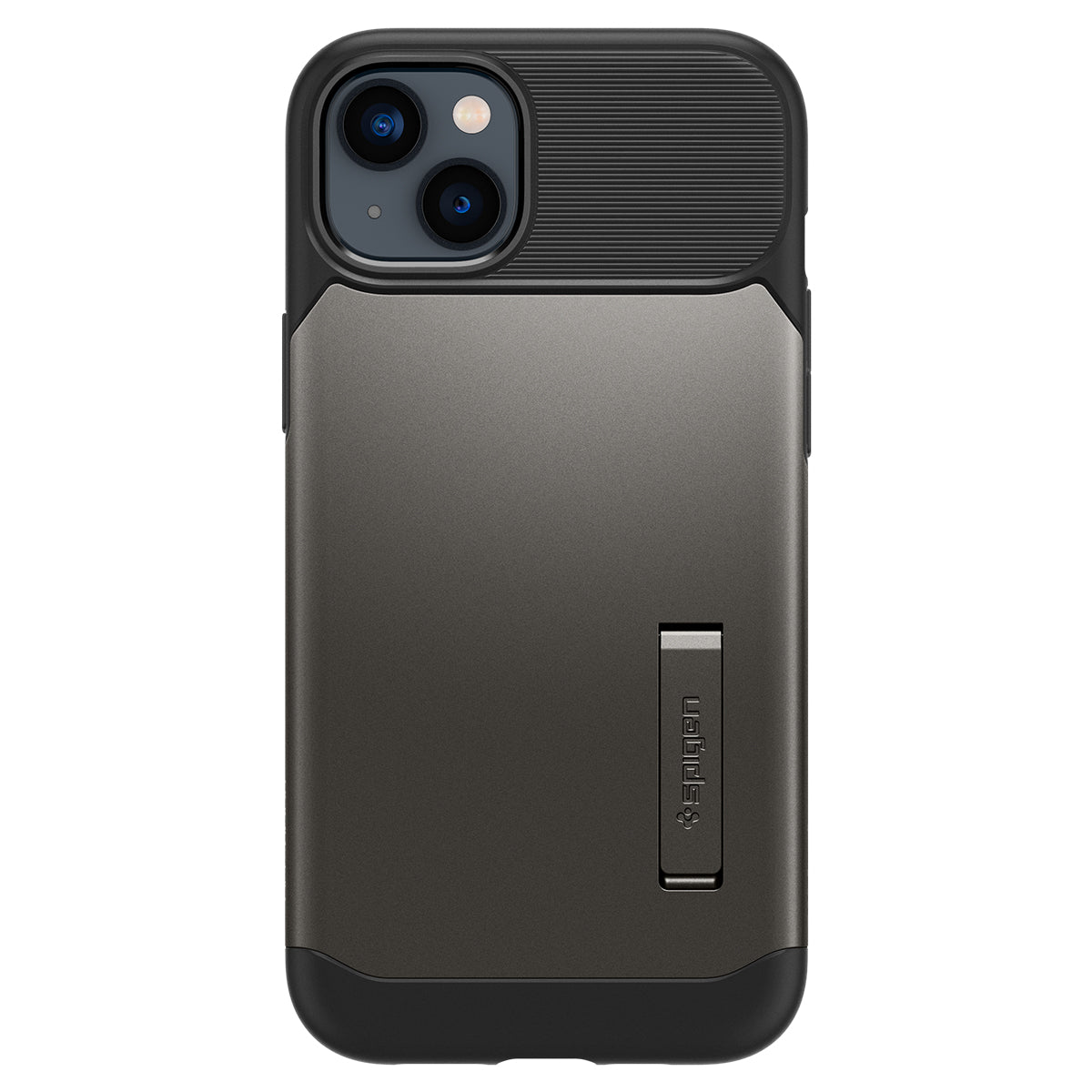 Spigen Slim Armor, gunmetal - iPhone 14
