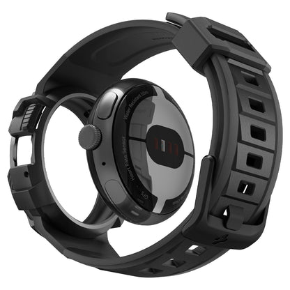 Spigen Rugged Armor Pro, black - Google Pixel Watch/Watch 2
