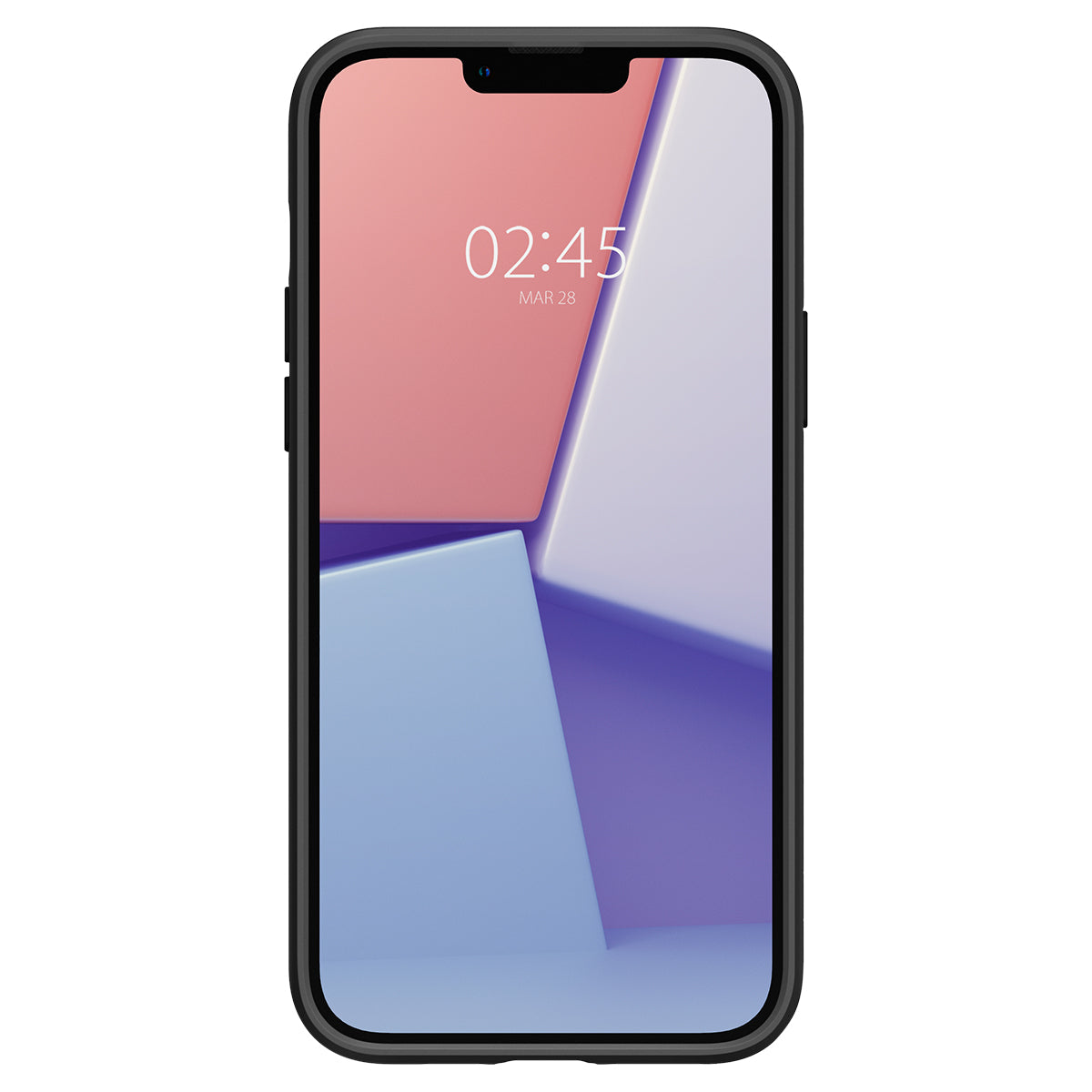 Spigen Liquid Air, matte black - iPhone 14
