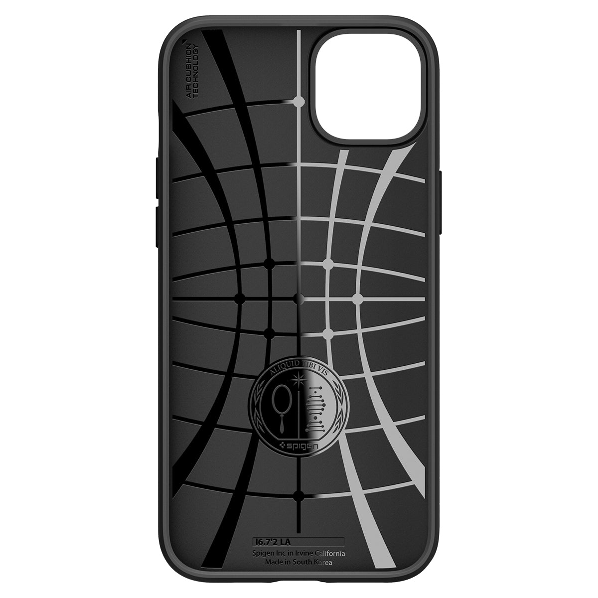 Spigen Liquid Air, matte black - iPhone 14