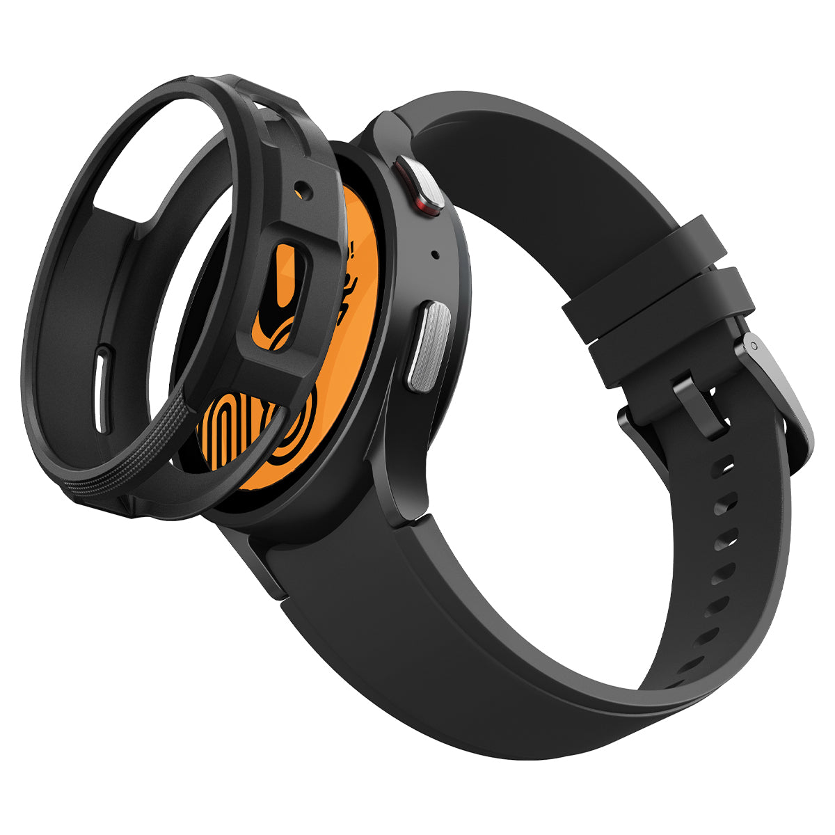 Spigen Liquid Air, black - Samsung Galaxy Watch5 Pro 45mm