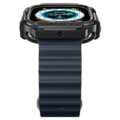 Spigen Rugged Armor, black - Apple Watch Ultra 2/Ultra 49mm