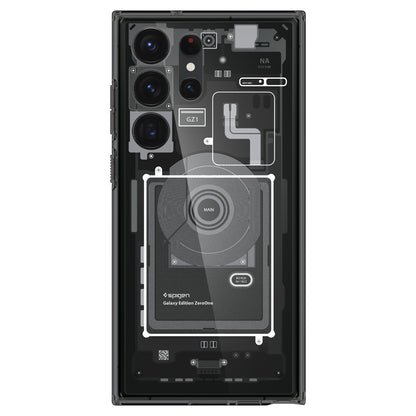 Spigen Ultra Hybrid, zero one - Samsung Galaxy S23 Ultra
