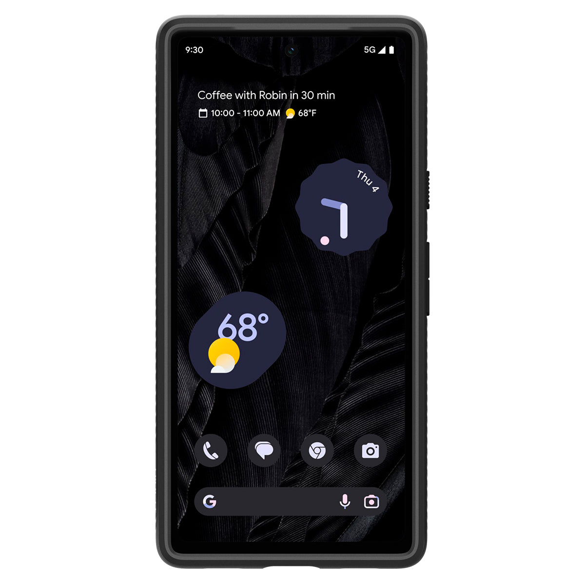 Spigen Liquid Air, black - Google Pixel 7a