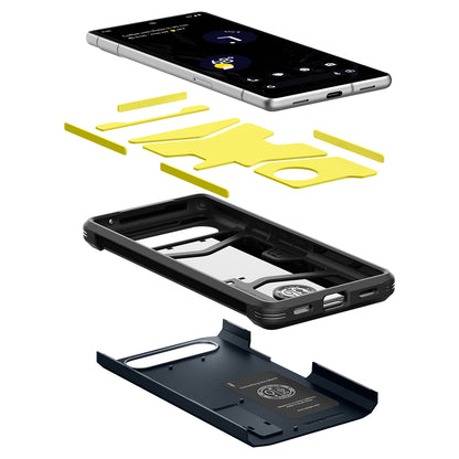 Spigen Tough Armor, metal slate - Google Pixel 7a