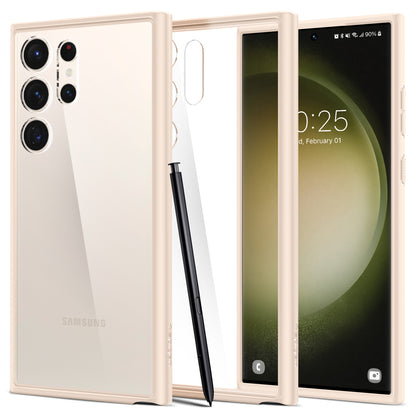 Spigen Ultra Hybrid, sand beige - Samsung Galaxy S23 Ultra