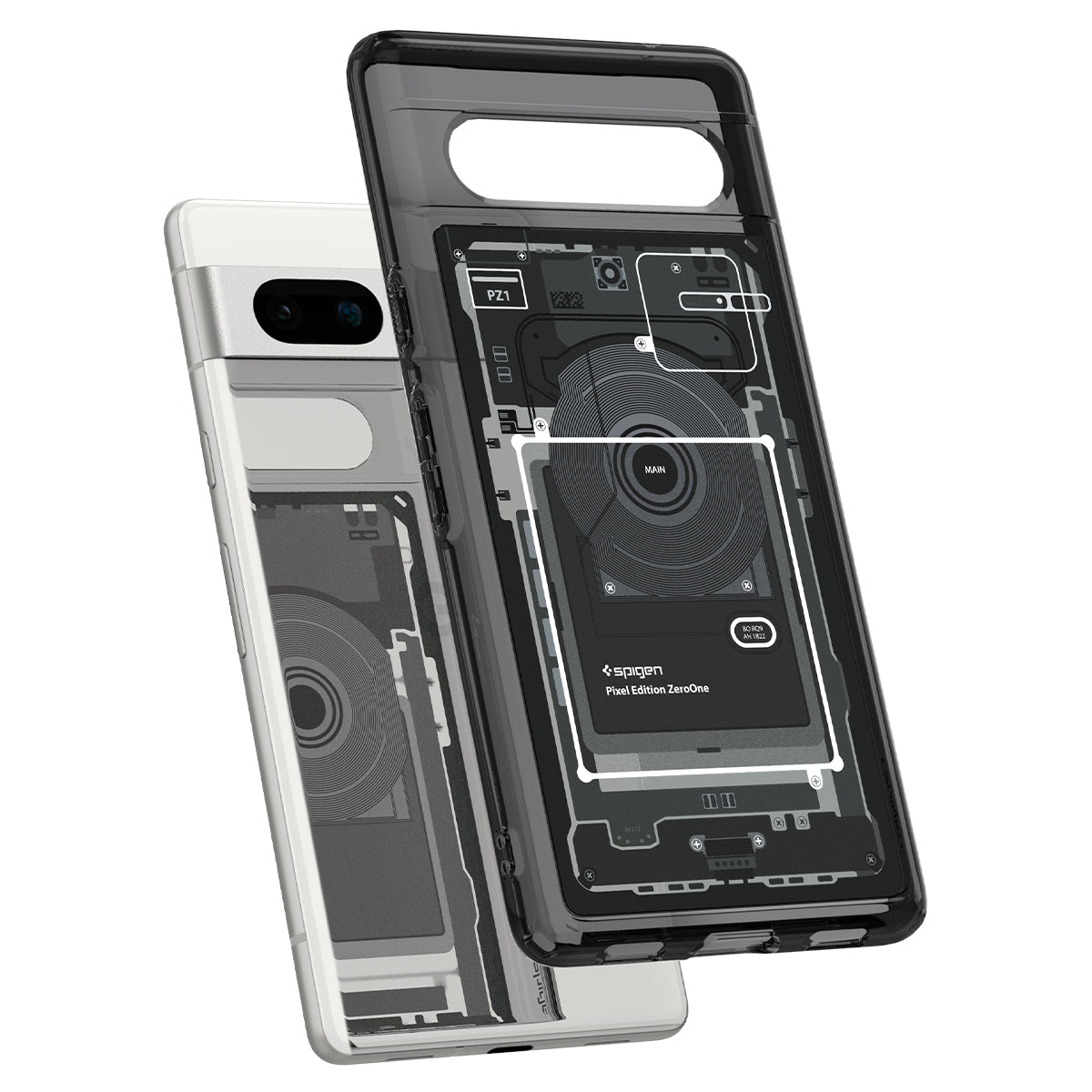 Spigen Ultra Hybrid, zero one - Google Pixel 7a