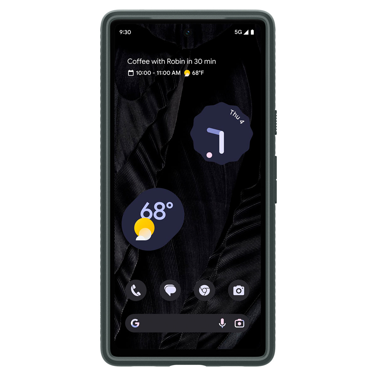 Spigen Liquid Air, abyss green - Google Pixel 7a