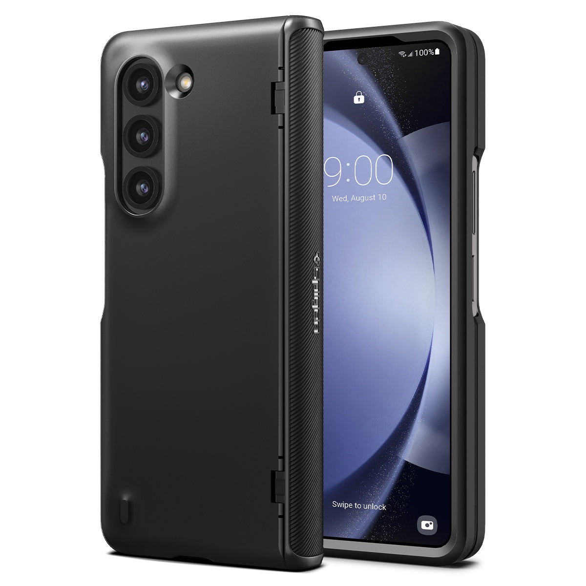 Spigen Slim Armor Pro, black - Samsung Galaxy Z Fold5