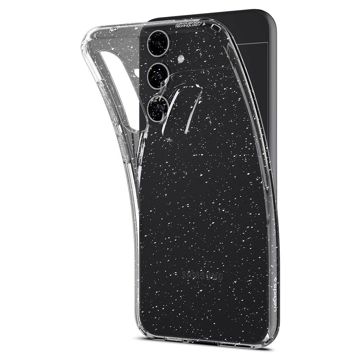 Spigen Liquid Crystal Glitter, crystal quartz - Samsung Galaxy S23 FE