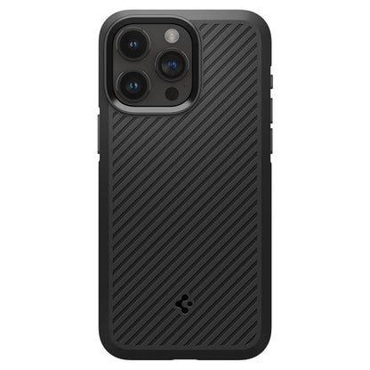 Spigen Core Armor, matte black - iPhone 15 Pro Max