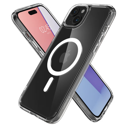 Spigen Crystal Hybrid MagSafe, white - iPhone 15 Plus