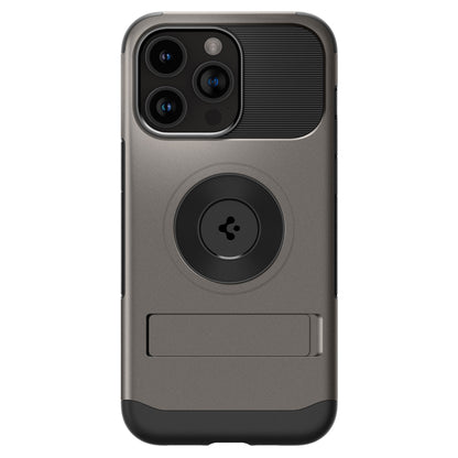 Spigen Slim Armor MagSafe, gunmetal - iPhone 15 Pro